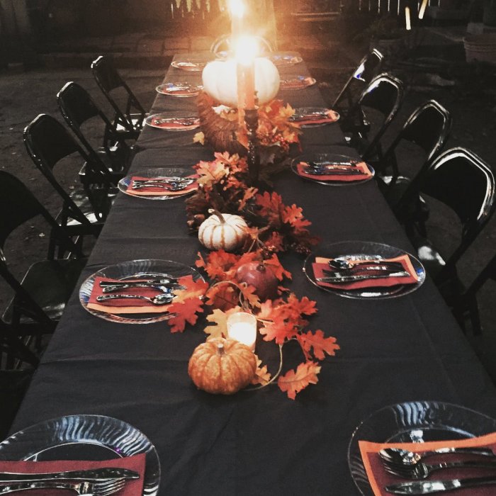 potluck, feast, dinner , autumn, fall, pumpkin, Mabon, pagan, festival